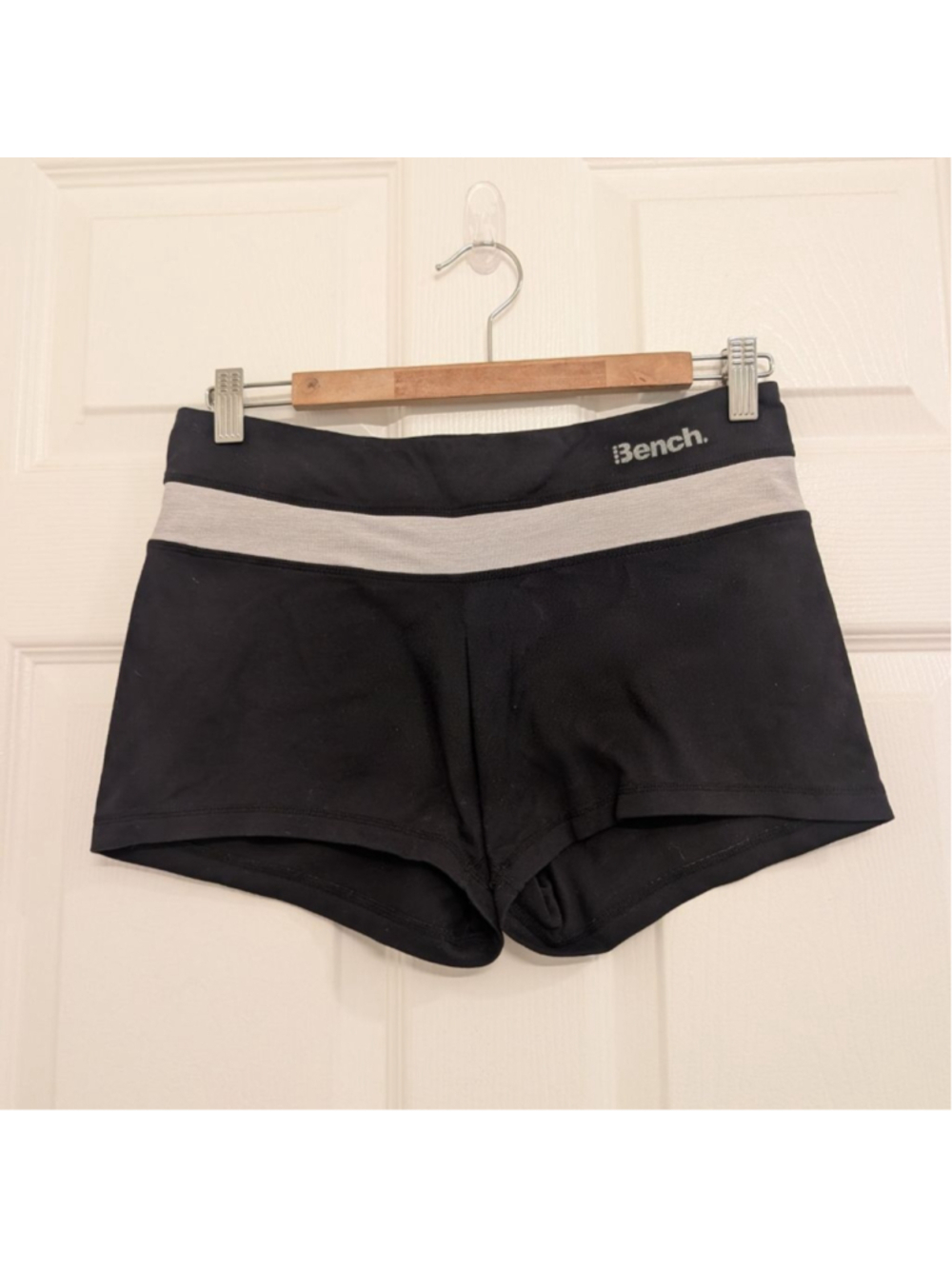 Women's Bench. Black & Gray Athletic Shorts M
